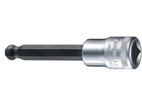 STAHLWILLE 54 KK 10, Støpselsett, 1/2", Metrisk, 5 hoder, 10 mm, Kromfarget