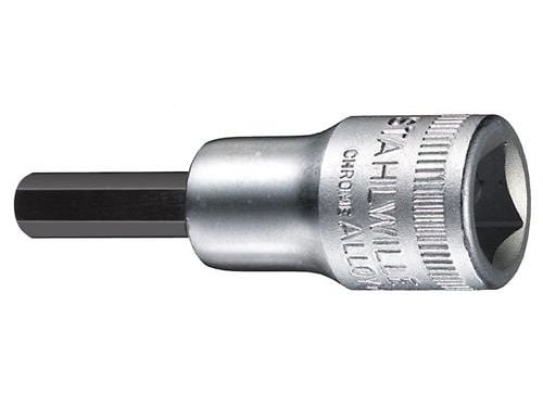 STAHLWILLE 49 A 3/16, Støpselsett, 3/8", Imperisk, 5 hoder, 3/16", Kromfarget