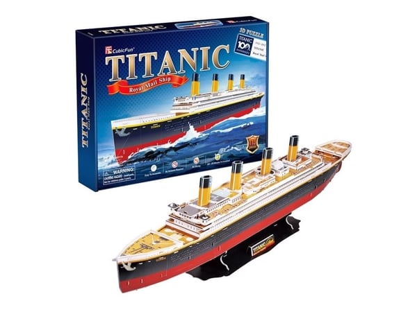 Cubicfun PUZZLE 3D Titanic Stor - T4011H
