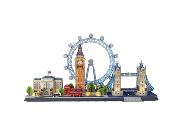 Cubic Fun CUBIC FUN PUZZLE 3D CITYLINE LONDON LED (L532h)