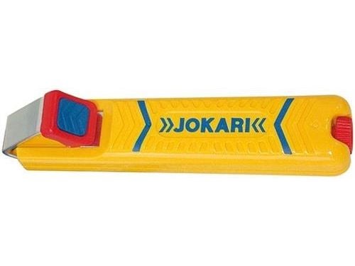 Jokari 10270 No. 27 Secura Kuorintaveitsi Soveltuu pyöreille 8-28 mm kaapeleille