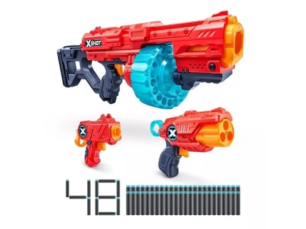 Zuru Excel Launcher Combo Pack Turbo Fire + Fury 4 + Micro