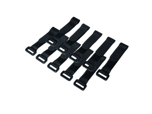 LogiLink KAB0056, Nailon, Musta, 150 mm, 20 mm, 10 kpl