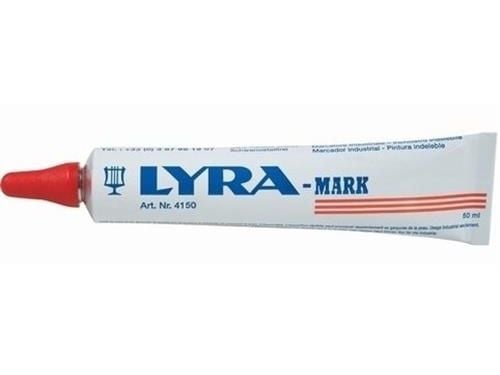 Mærkefarve tube 4150 3mm rød