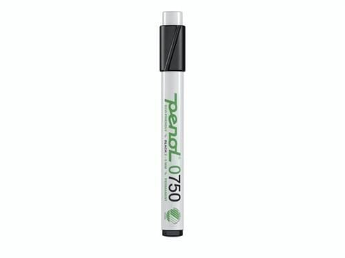 Permanent penna, Penol 0750, 2–5 mm, svart (förpackning 10 st)