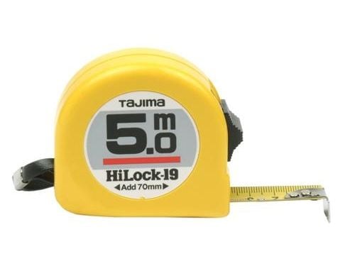 Båndmål Hi-Lock EC2 19mm 5m ABS plast
