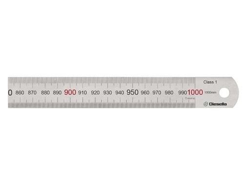Stållinjal 1000x35x1,5 mm