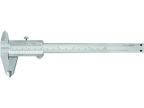 Skydelære med skruelås 0-150 x 0,05 mm og kæbelængde 40 mm