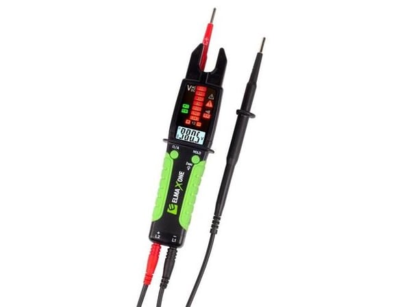 ELMA INSTRUMENTS Elma X One – Sand RMS elektrisk multitester/spændingstester – med åben strømtang