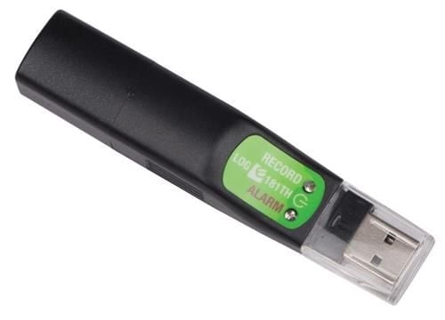 ELMA INSTRUMENTS ElmaLOG 181TH – Mini PDF USB temperatur & fugt dataloggerFærdig PDF rapport helt uden brug af software