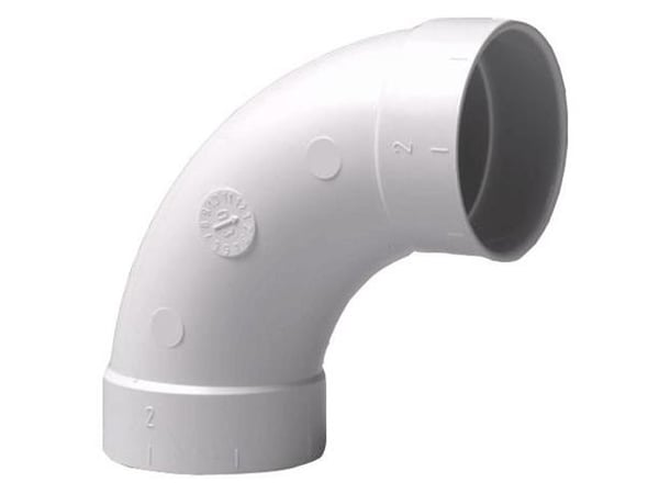 90° böj lång mjuk