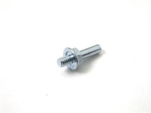 Spindel f/bagskive roloc 1/4'' 6 mm skaft