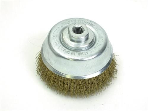 Lessmann kopbørste Bølget 100mm M14 MES 0,30