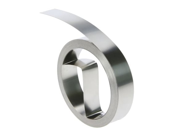 DYMO IND - Rustfritt stål - ikke-adhesiv - Rull (1,2 cm x 6,4 m) 1 rull(er) preget tape - for DYMO M1011; Rhino M1011