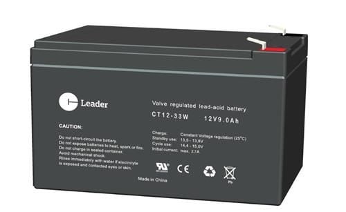 Blybatteri CT12-33W 6-9 år 12V 8,6Ah