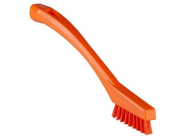 Detaljebørste 44017 ex stiv orange 205mm