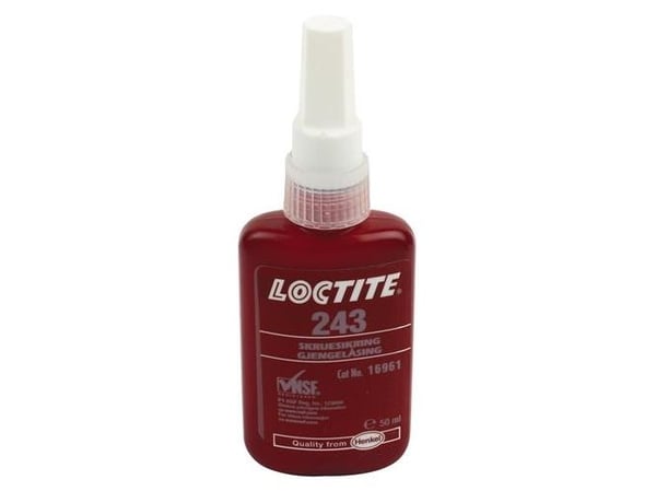 Gängsäkring Loctite 243 medel styrka 50 ml