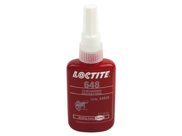 Laakerisulake 648 50ml vahva korkea lämpötila