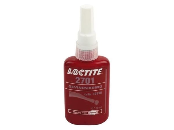 Loctite skruesikring 2701 50ml - Stærk