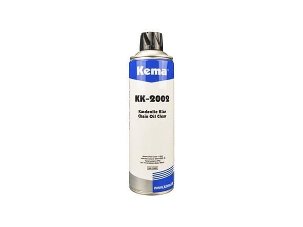 Kema ketjuöljysuihke KK-2002 - Yksinomainen lataus. UN 1950 Aerosolit, syttyvä 2.1 500ml