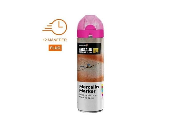 Mercalin Marker fluo 500 ml rosa