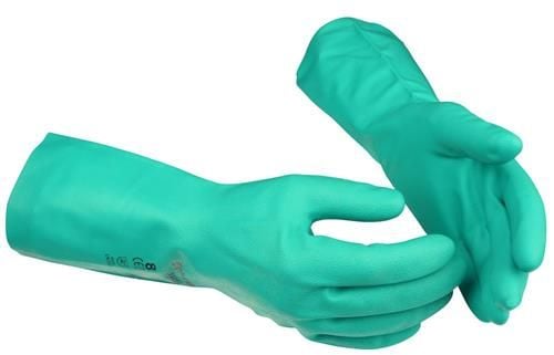 Hansker AlphaTec®Solvex 37-675 str 10 med velourbelegg nitril 0,38 mm grønn, 12 pk x 12 par/krt
