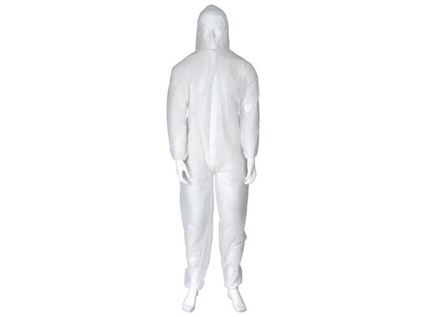 Skyddsdräkt Basic vit XL