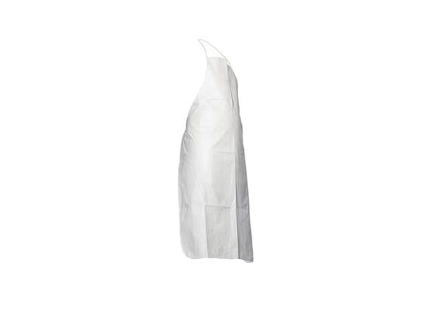 Forklæde Tyvek 500 PA30LO hvid 70x108cm