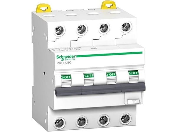 Schneider Electric iC60 RCBO, 6000 A, IP20