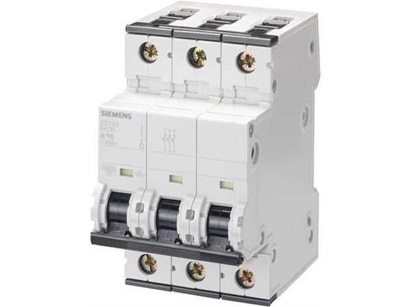 Siemens 5SY43067 5SY4306-7 Ledningssikkerikkerhedsafbryder 6 A 230 V, 400 V