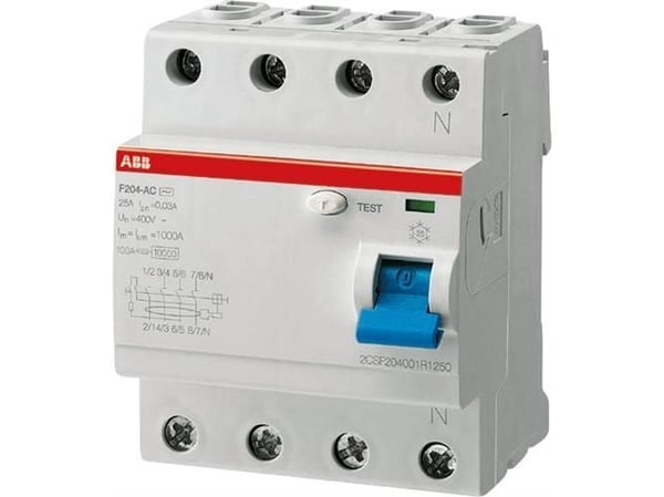ABB F204 A-63/0,3, Tyyppi A, 230 - 400 V
