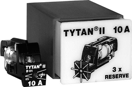 Säkringsinsatser Tytan II 3x13A blink