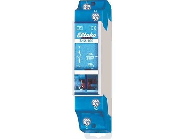 Eltako S12-100-12V, 16 A, Blå