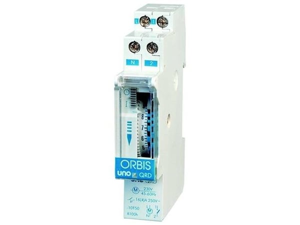 ORBIS Zeitschalttechnik UNO D 230 V Ajastin DIN-kiskolle analoginen 230 V/AC