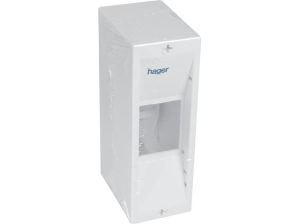 HAGER Mini kansi GD102E 2 moduuliaKxSxK: 160 x 55 x 82IP30