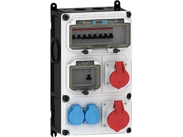 Tavla Variabox L 16/32A m/CEE/DK-kontakt