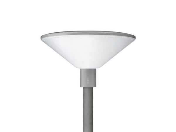 Parkarmatur TownGuide BDP102 28,1W, 2022 lumen, 830, IP66, grå