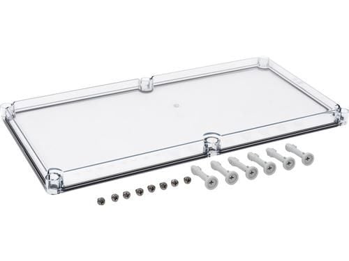 Dæksel EKT30-T 560x280x30 mm läpinäkyvä