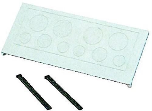 FIBOX Blanketflange F320-3 Type 323 1 x M50/M40 + 2 x M32/25 + 4 x M25/M20