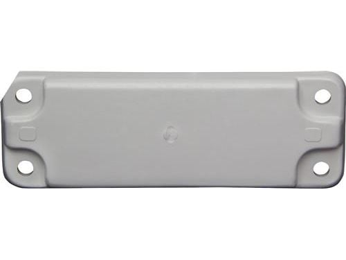 FIBOX Blindflange EK polykarbonaatti str.1 190mm kasseside med skruerille
