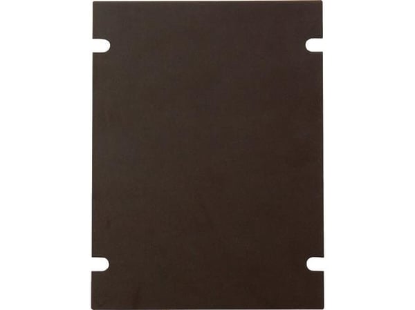 FIBOX Seinäkaapin asennuslevy SOLID P, muovi 528 x 254 x 5 mm 6030-kaappiin 6030-kaappiin
