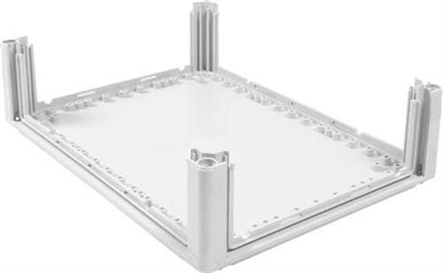 ENSTO Cubo P seinäkaappi polykarbonaattipohja 300 x 400 x 102 mm 4 laippaaukkoa