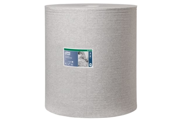 Industriaftøring rulle, Tork, W1 Airlaid Industri, grå 428mm x 361.00m, æske a 950 ark FSC Mix Credi