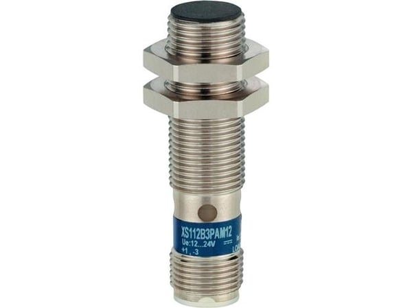 Schneider Electric Inductive sensor XS1 M12, Induktiv nærhetssensor, Rustfritt stål, IP65, IP67, 50 mm, 1 stykker