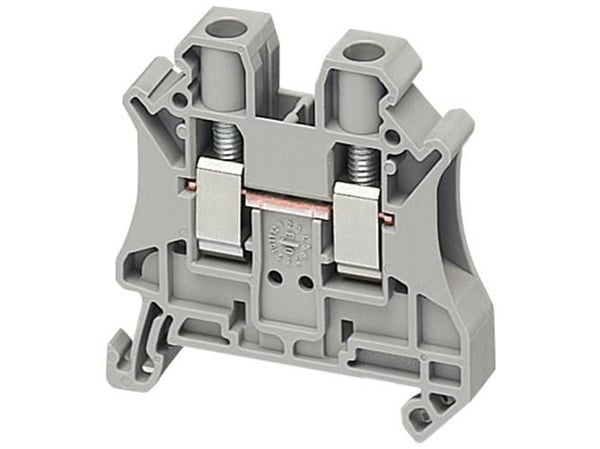 SCHNEIDER ELECTRIC Gennemgangsklemme 6mm², grå