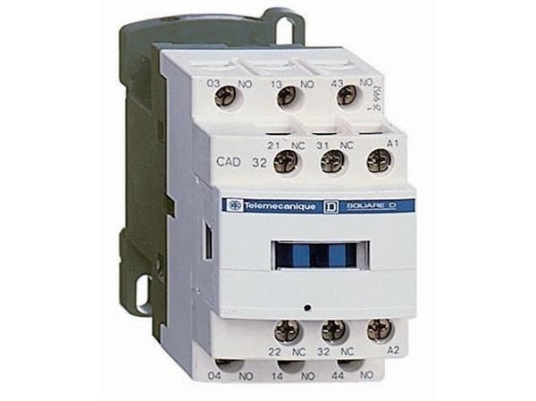 Schneider Electric CAD32BL, Musta, 24 V, 10 A, 77 x 45 x 93 mm, 580 g, -40 - 60 °C
