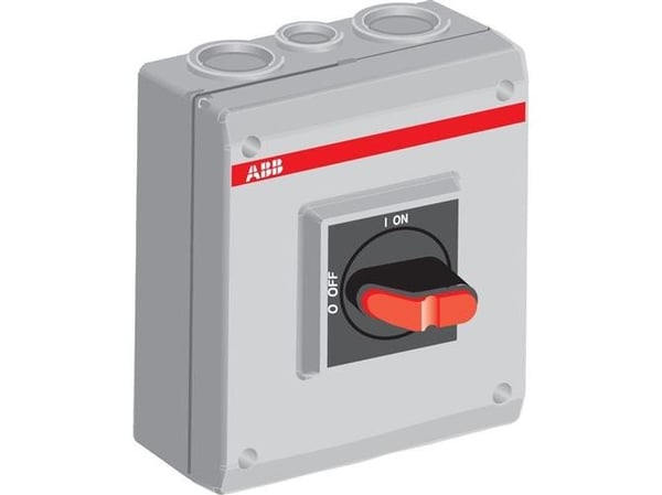 ABB OTE25T3M, Kabel, 3P, Plast, IP65, 145 mm, 90 mm