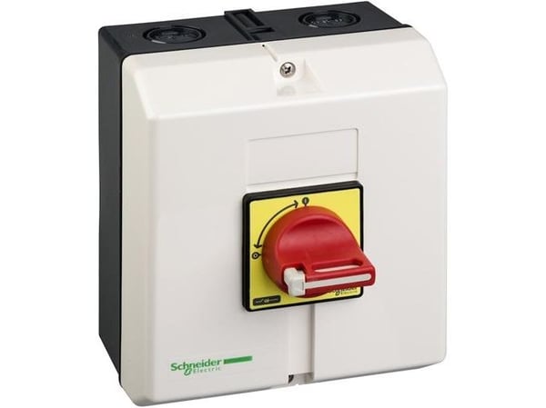Schneider Electric VCF4GE, Kiertokytkin, 3P, musta, Punainen, Keltainen, IP65, 63 A, 2100 A