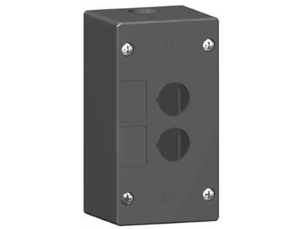 Trykknapbox tom m/2 hul aggresivt miljø
