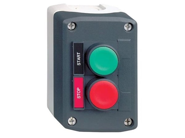 Schneider Electric XALD211H29, Tryckknappsbrytare, Svart, IP69K, 230 V, 50 hz